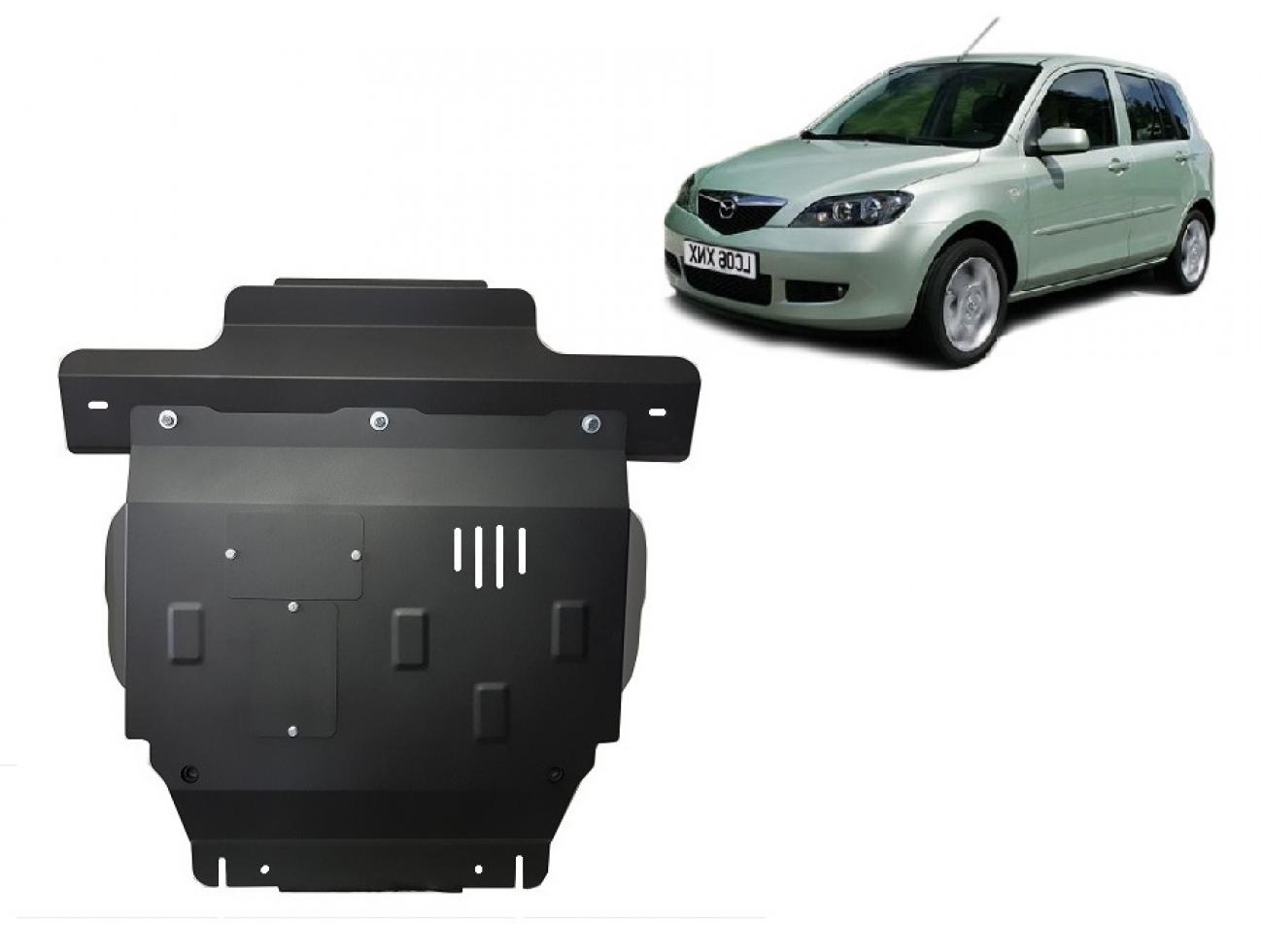 Engine and gearbox skid plate Mazda 2