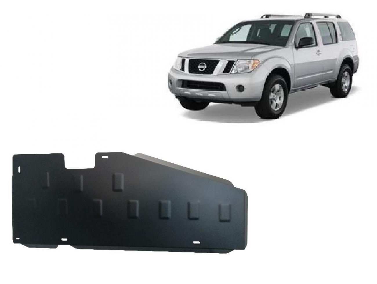 Fuel tank skid plate Nissan Pathfinder D40