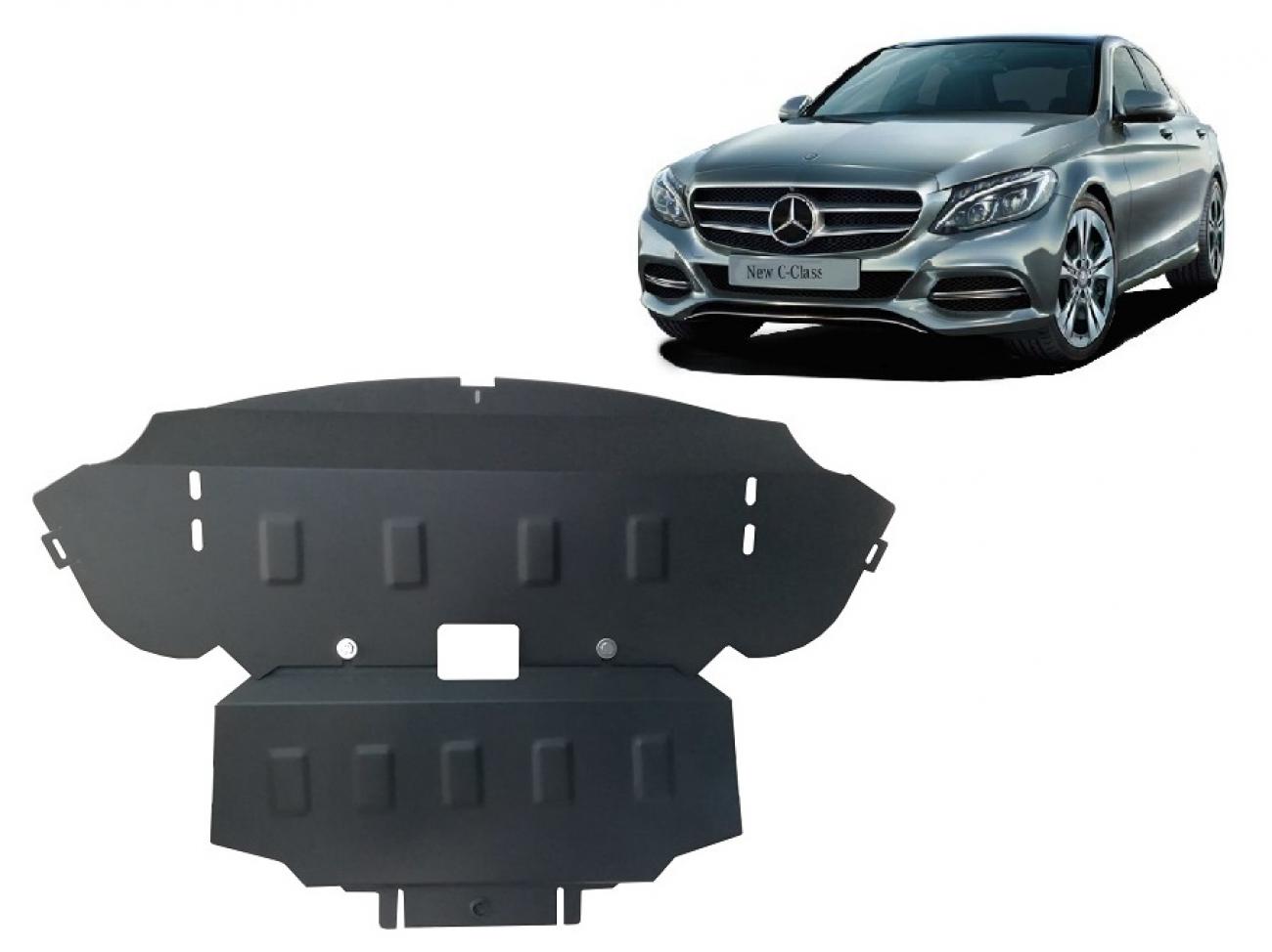 Engine skid plate Mercedes C-Class W205