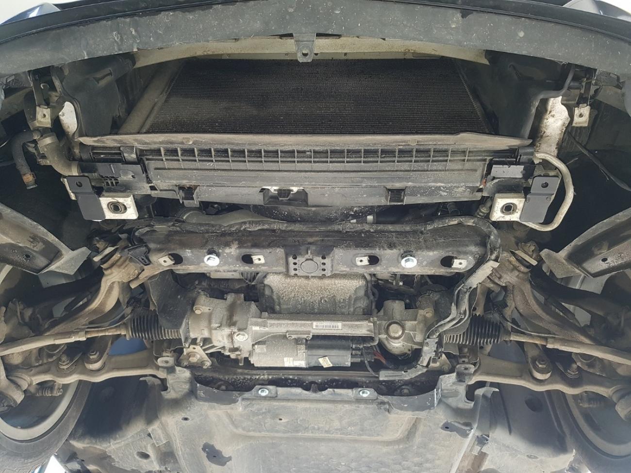 Engine skid plate Mercedes C-Class W205 4x4 - 4