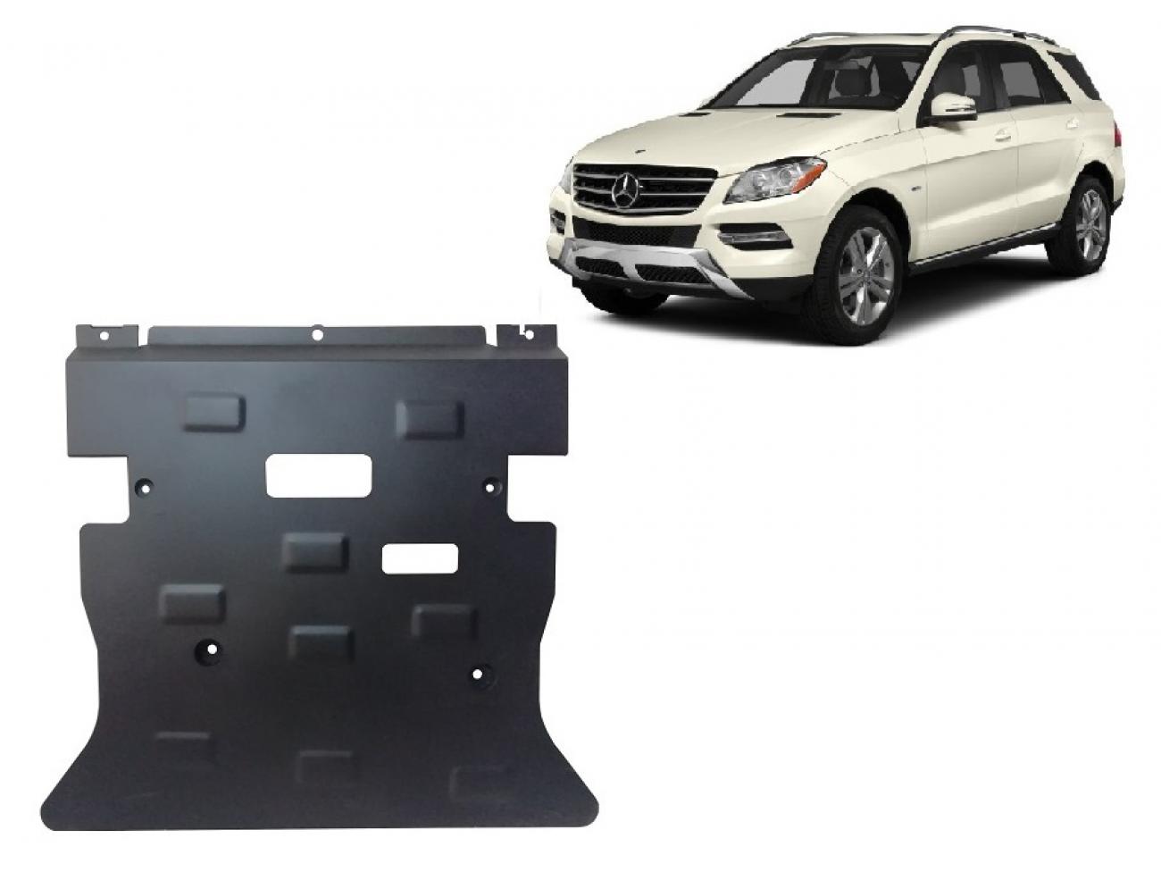 Engine skid plate Mercedes ML W166