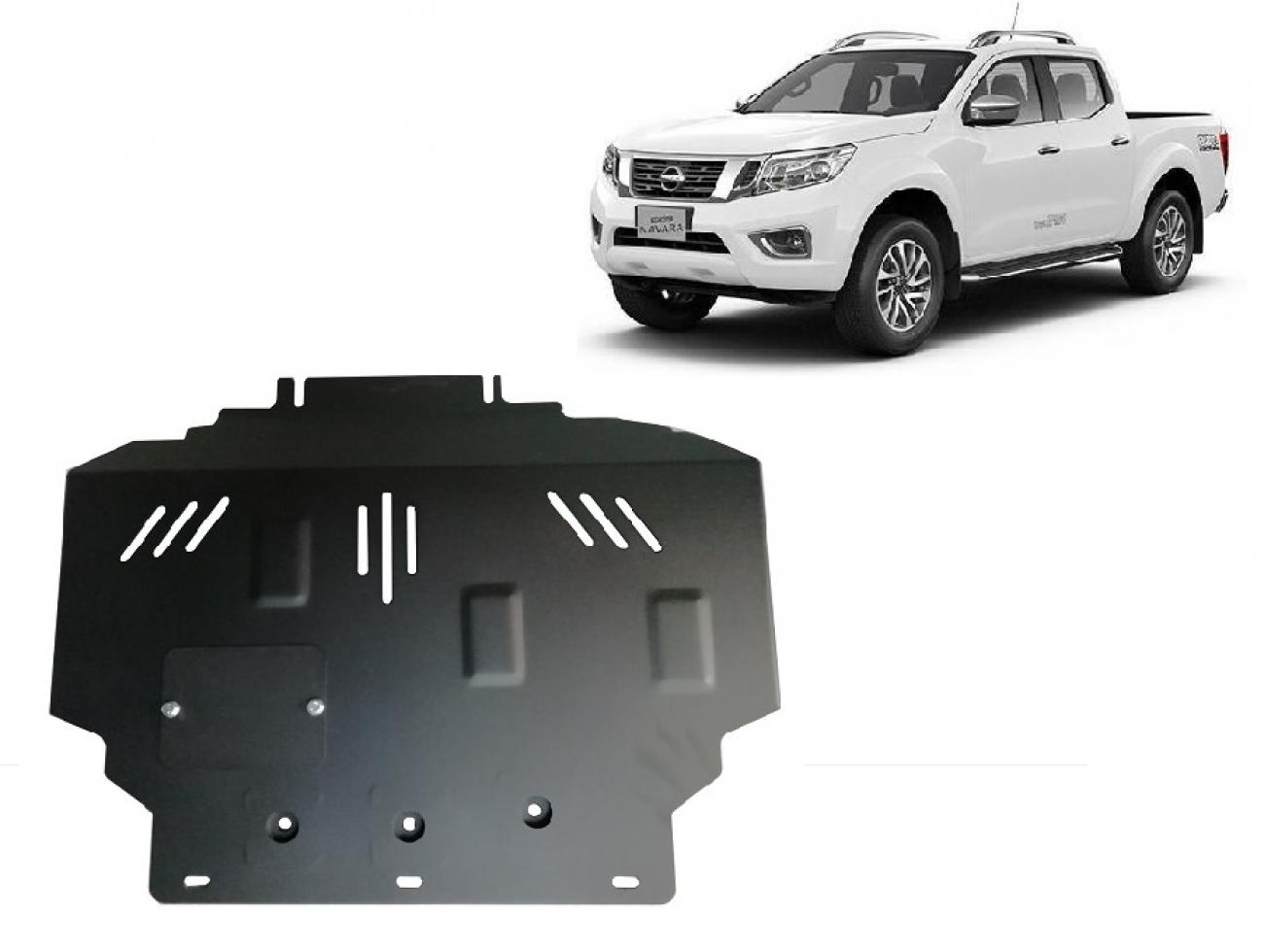Engine skid plate Nissan Navara NP300 după 2015