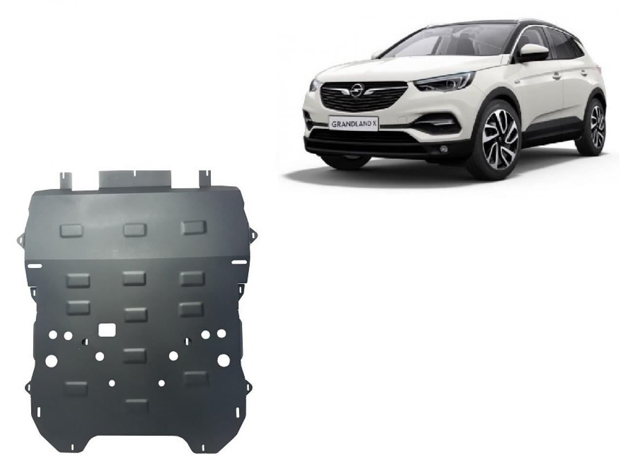 Engine skid plate Opel Grandland X