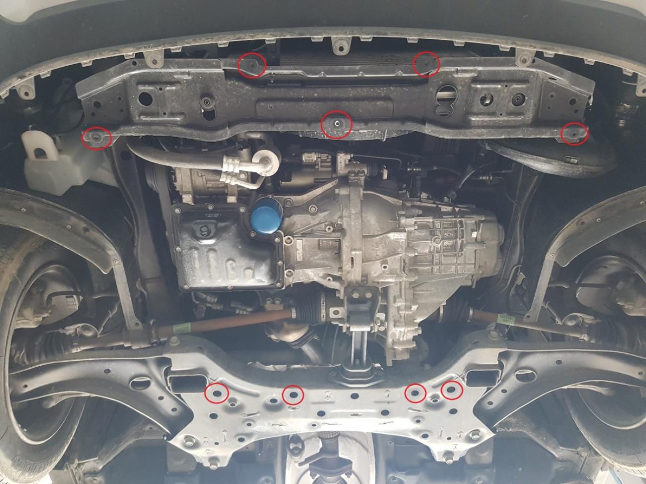 Engine skid plate Kia Stonic - 3