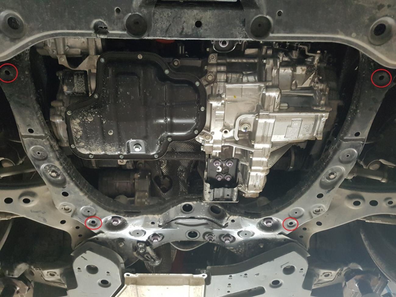 Engine skid plate Toyota Camry - 3