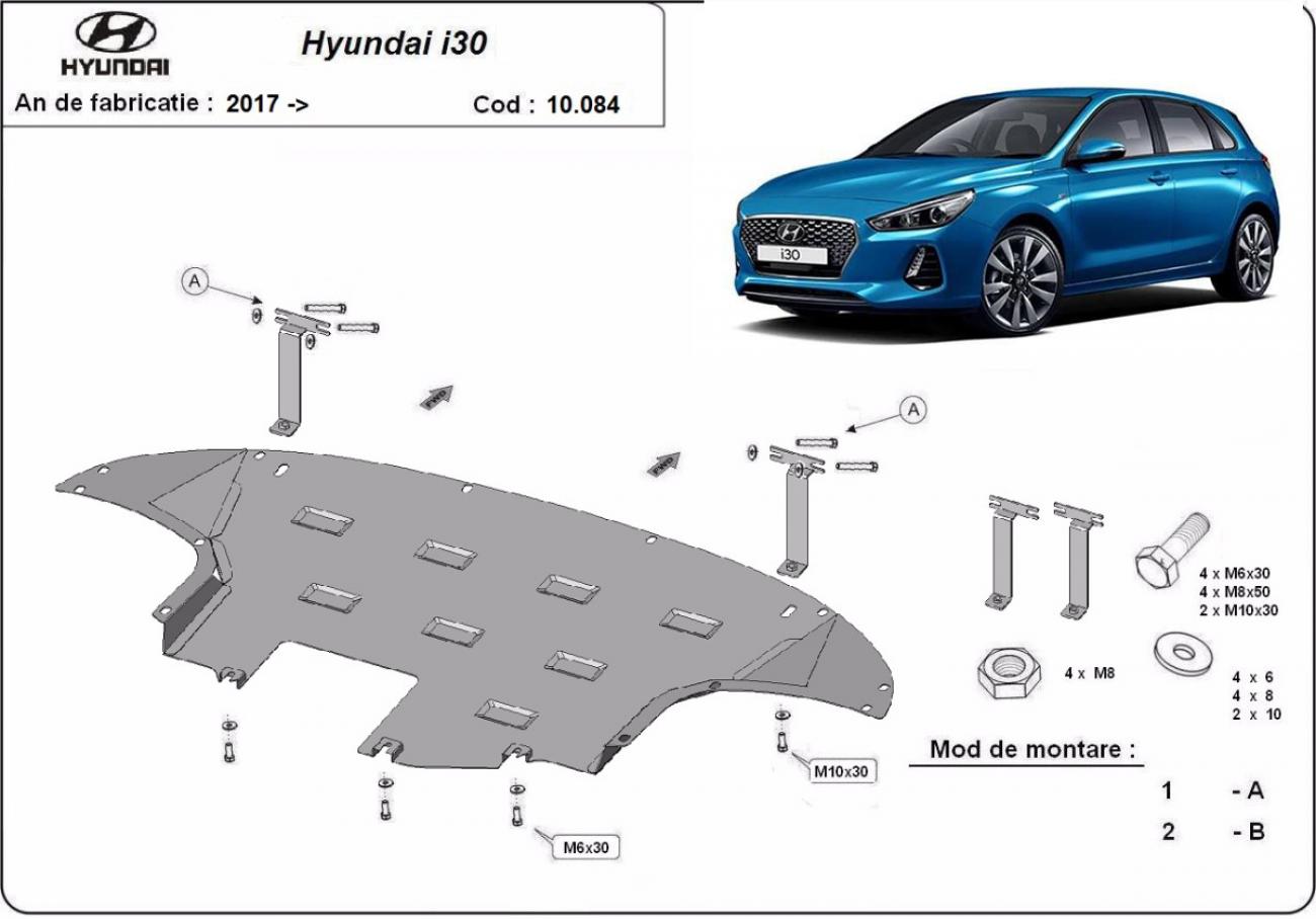 Engine skid plate Hyundai i30 - 2