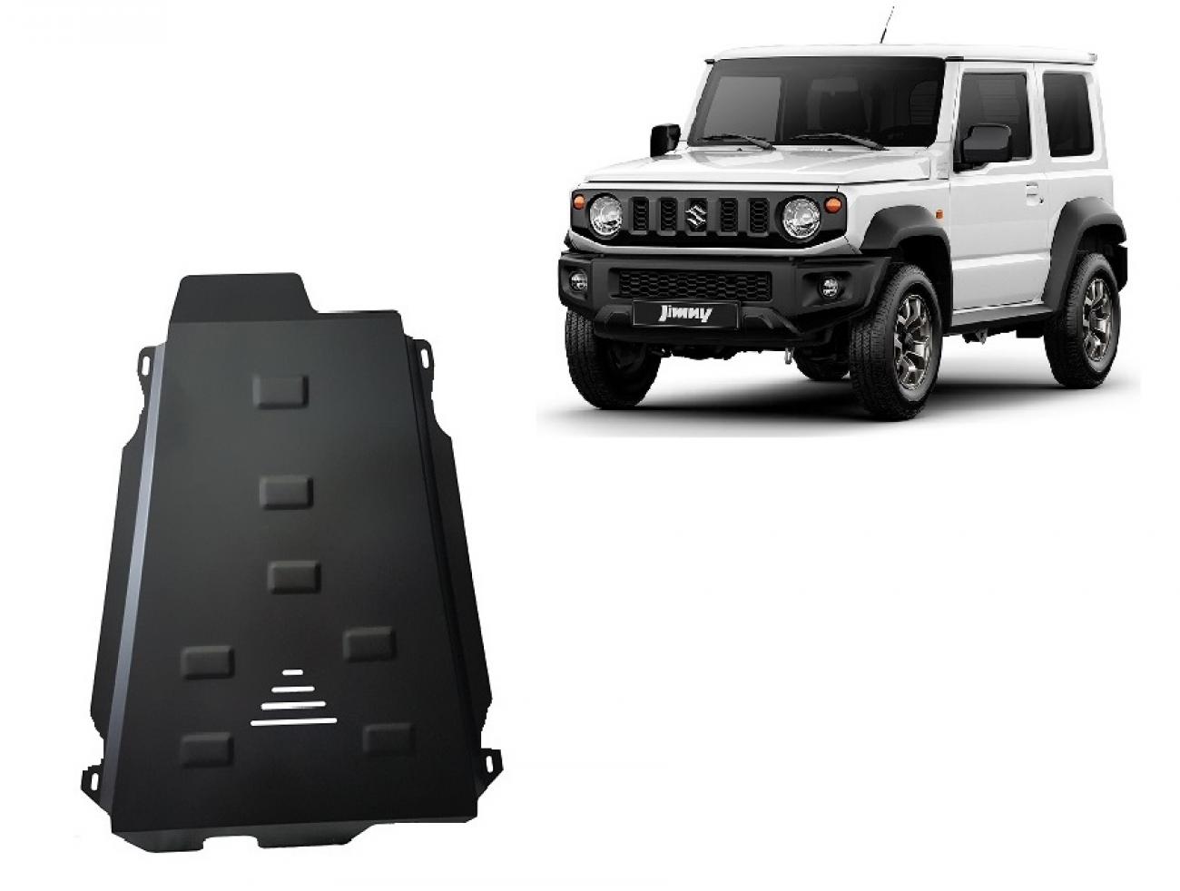 Differential/transfer case skid plate Suzuki Jimny