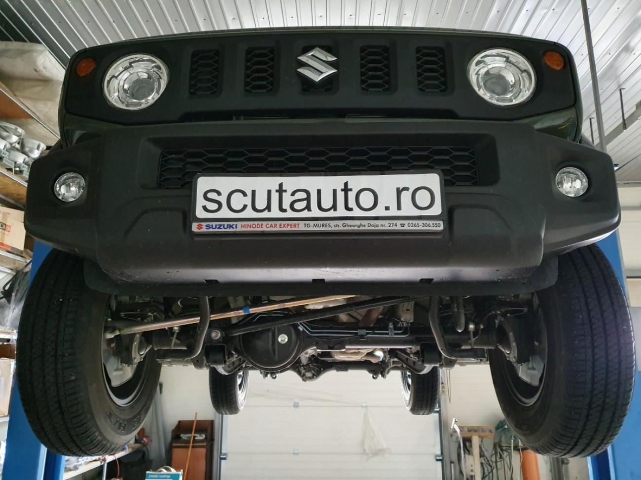 Differential/transfer case skid plate Suzuki Jimny - 7