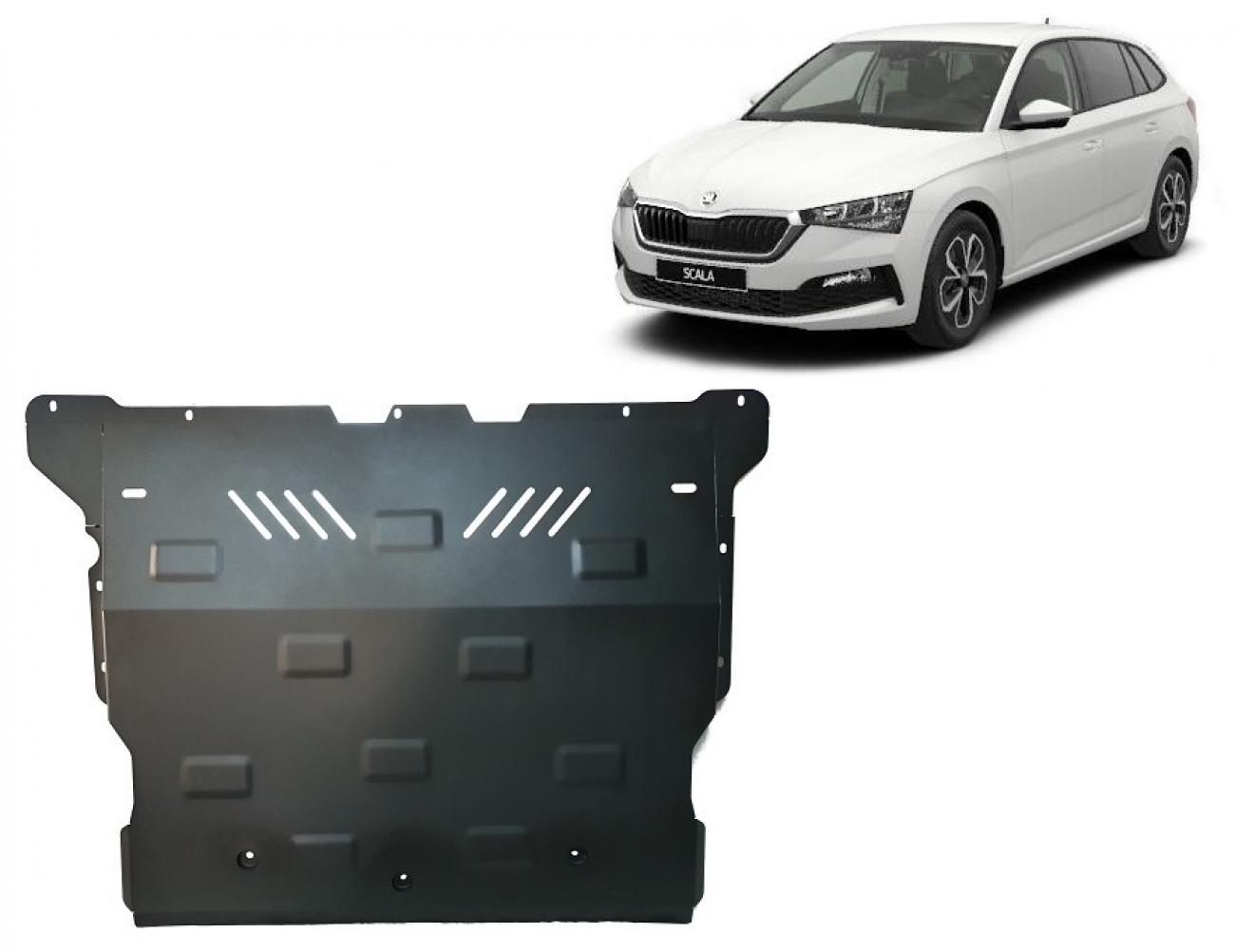 Engine skid plate Skoda Scala