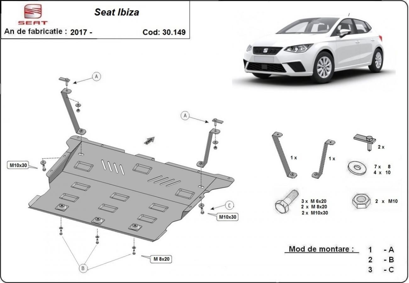 Engine skid plate Seat Ibiza - 2