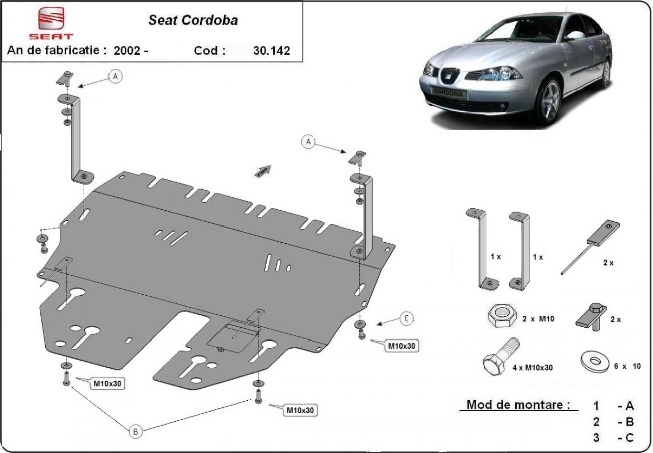 Engine skid plate Seat Cordoba Petrol - 2
