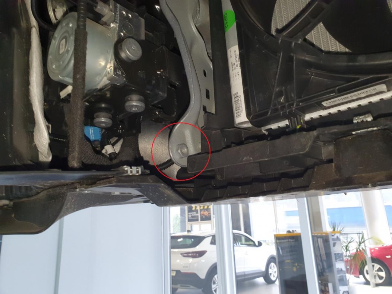 Engine skid plate Opel Corsa F - 11
