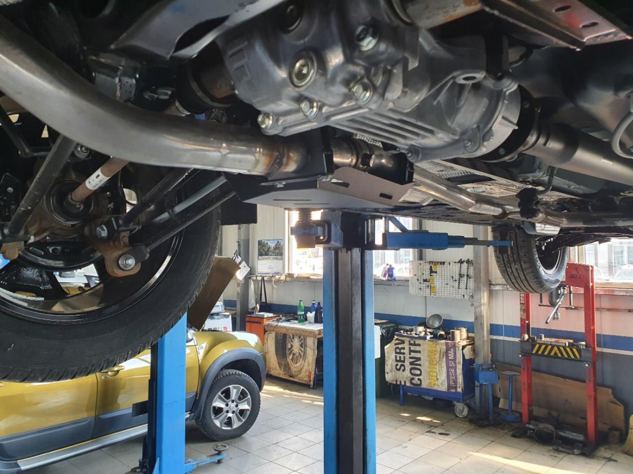 EGR skid plate Dacia Duster - 7