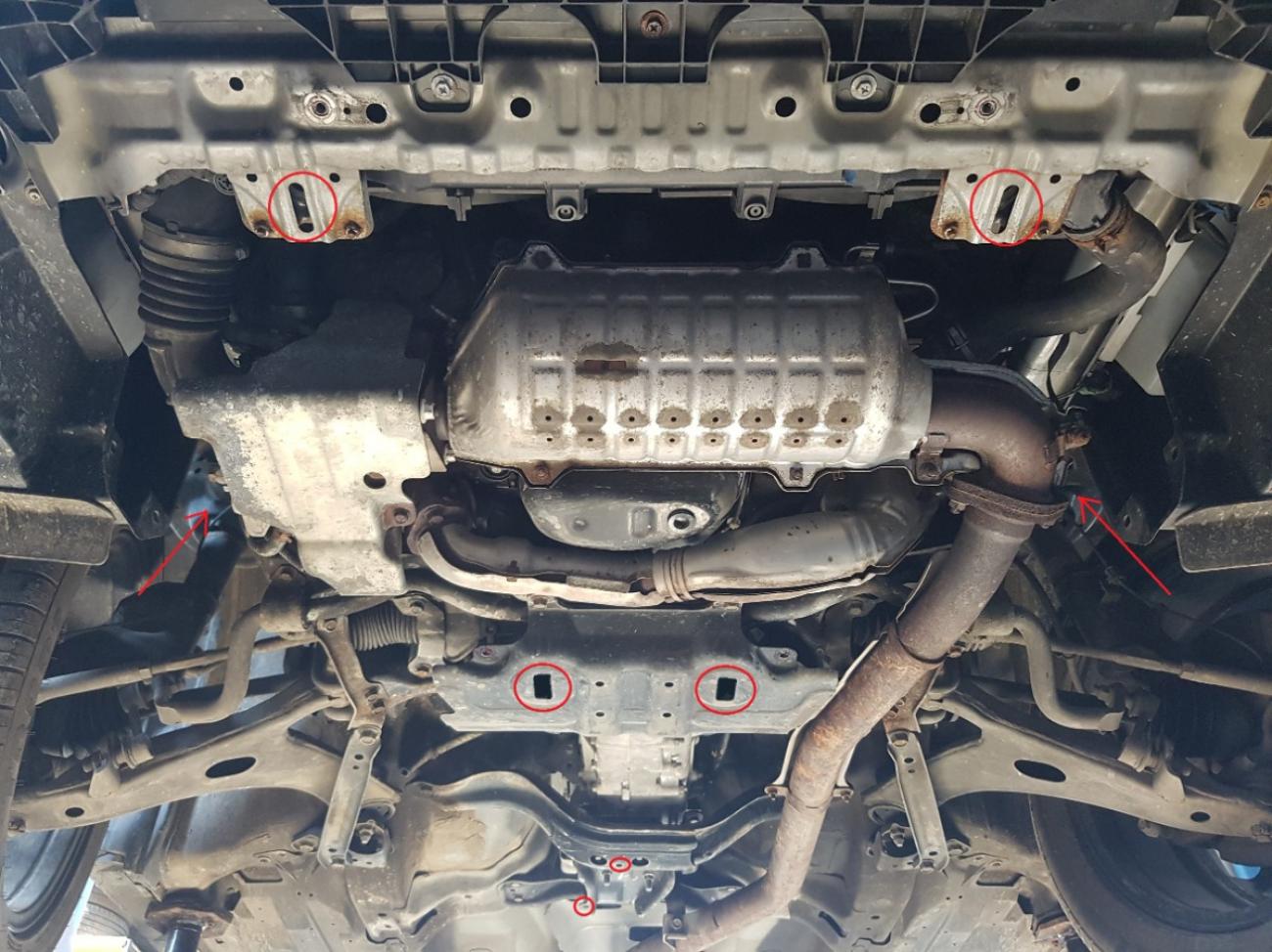 Engine skid plate Subaru Forester 4 - 3