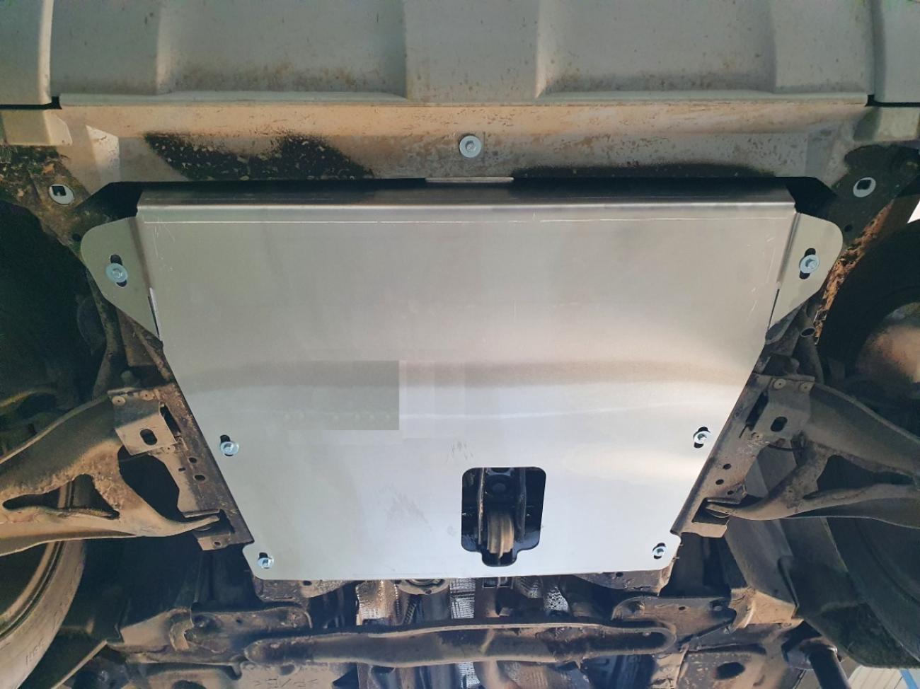 Aluminum engine skid plate Dacia Duster - 4