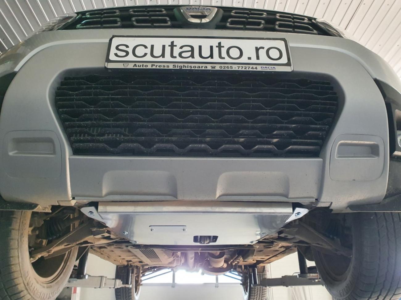 Aluminum engine skid plate Dacia Duster - 7