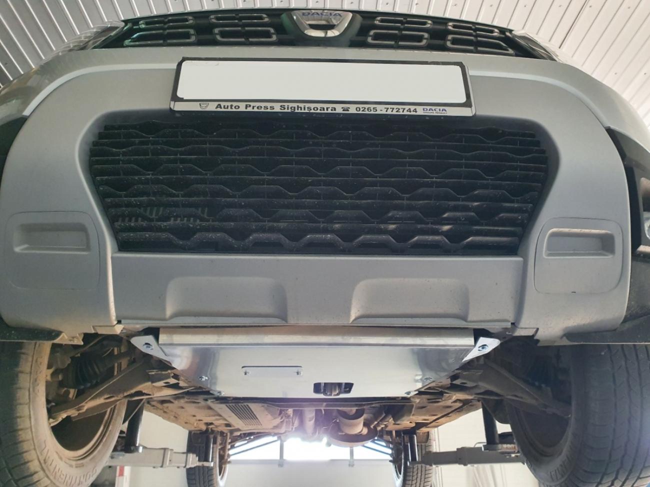 Aluminum engine skid plate Dacia Duster - 8