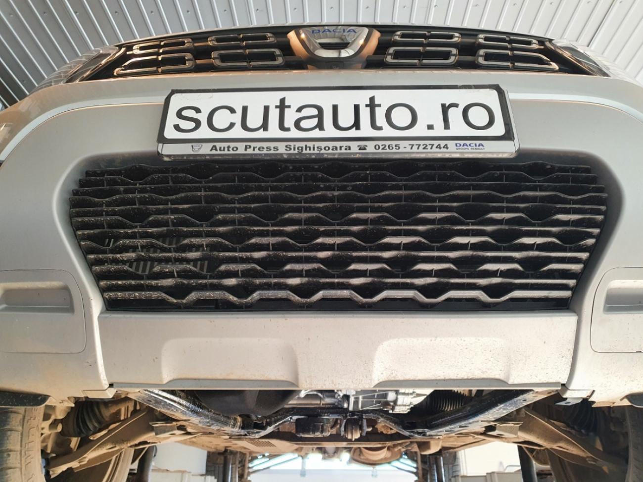 Aluminum engine skid plate Dacia Duster - 7