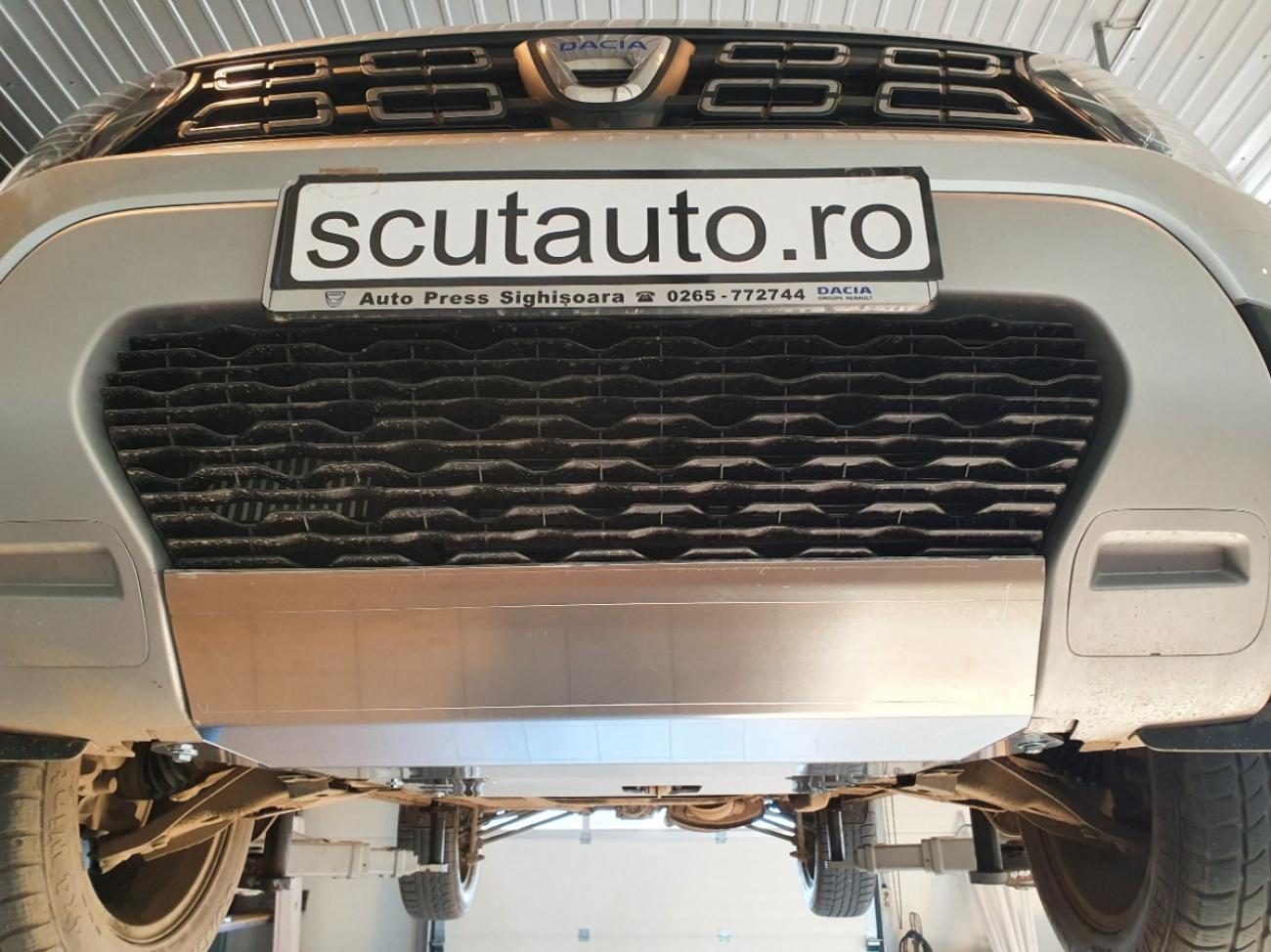 Aluminum engine skid plate Dacia Duster - 4