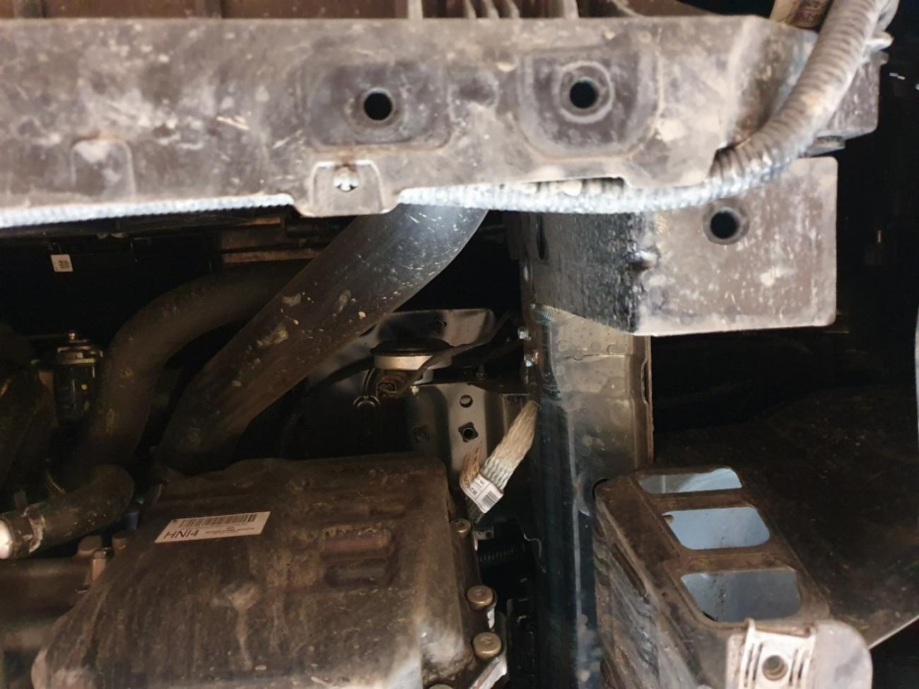Engine skid plate metalic SsangYong Korando - 4