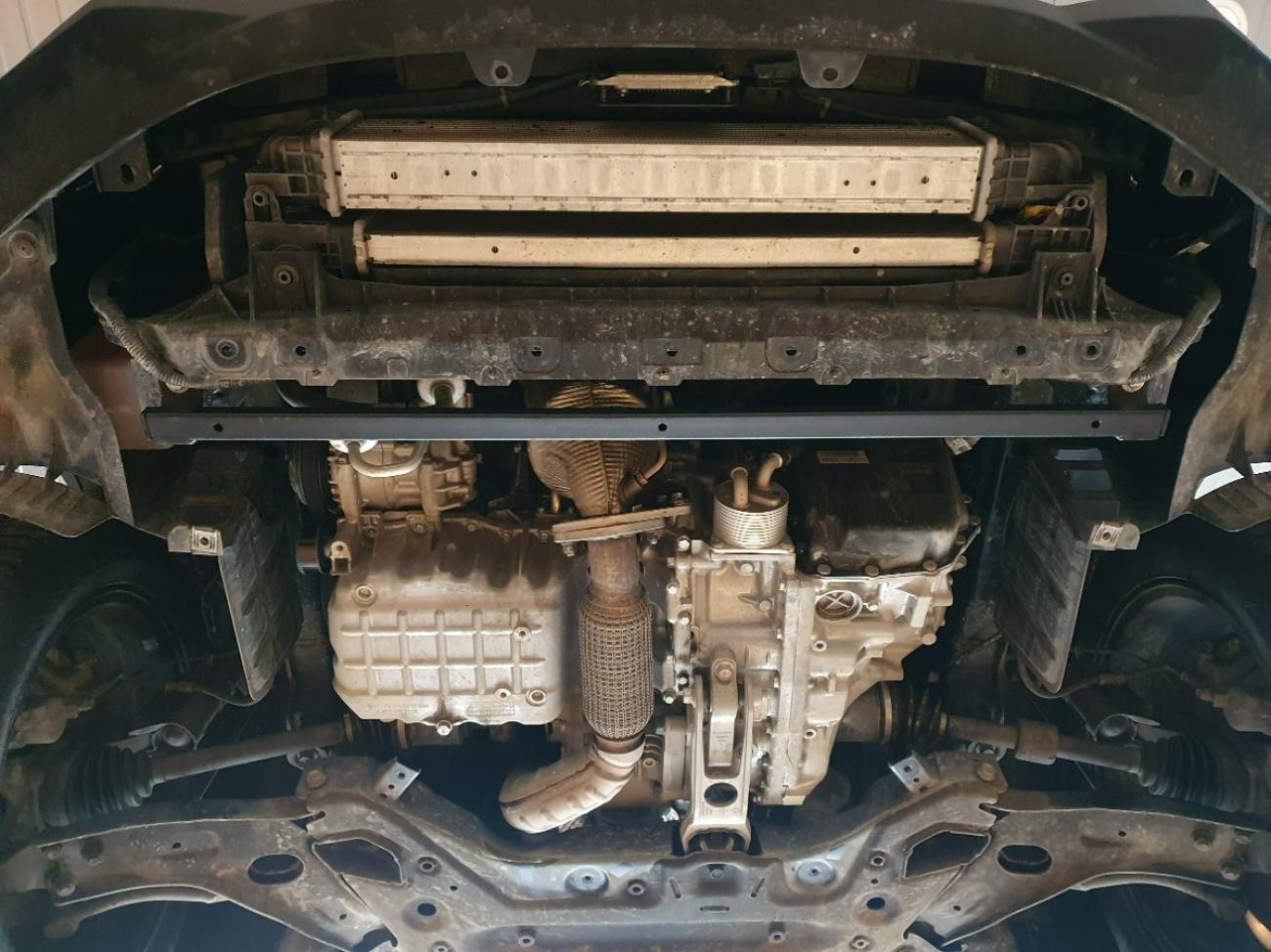 Engine skid plate metalic SsangYong Korando - 8
