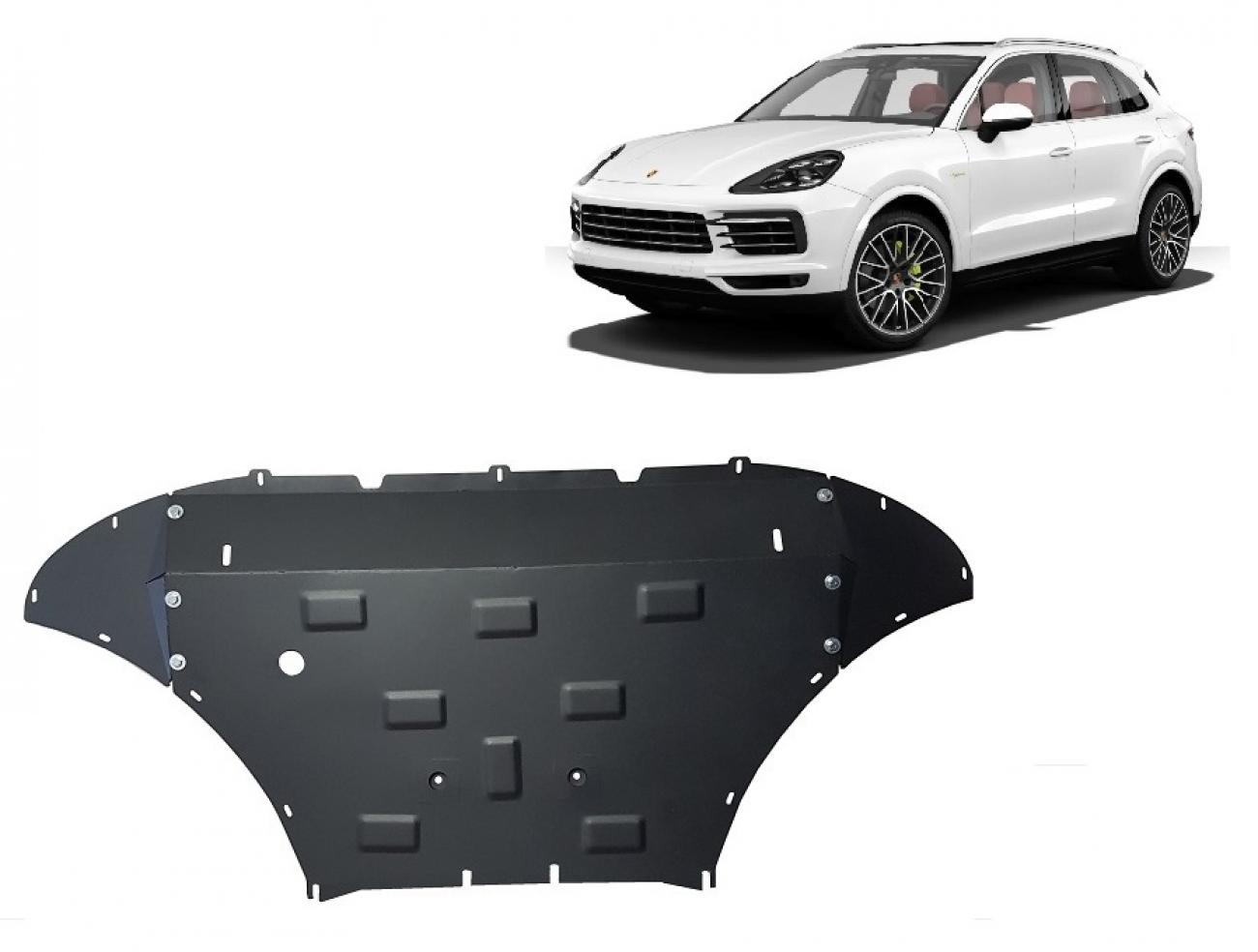 Engine skid plate Porsche Cayenne