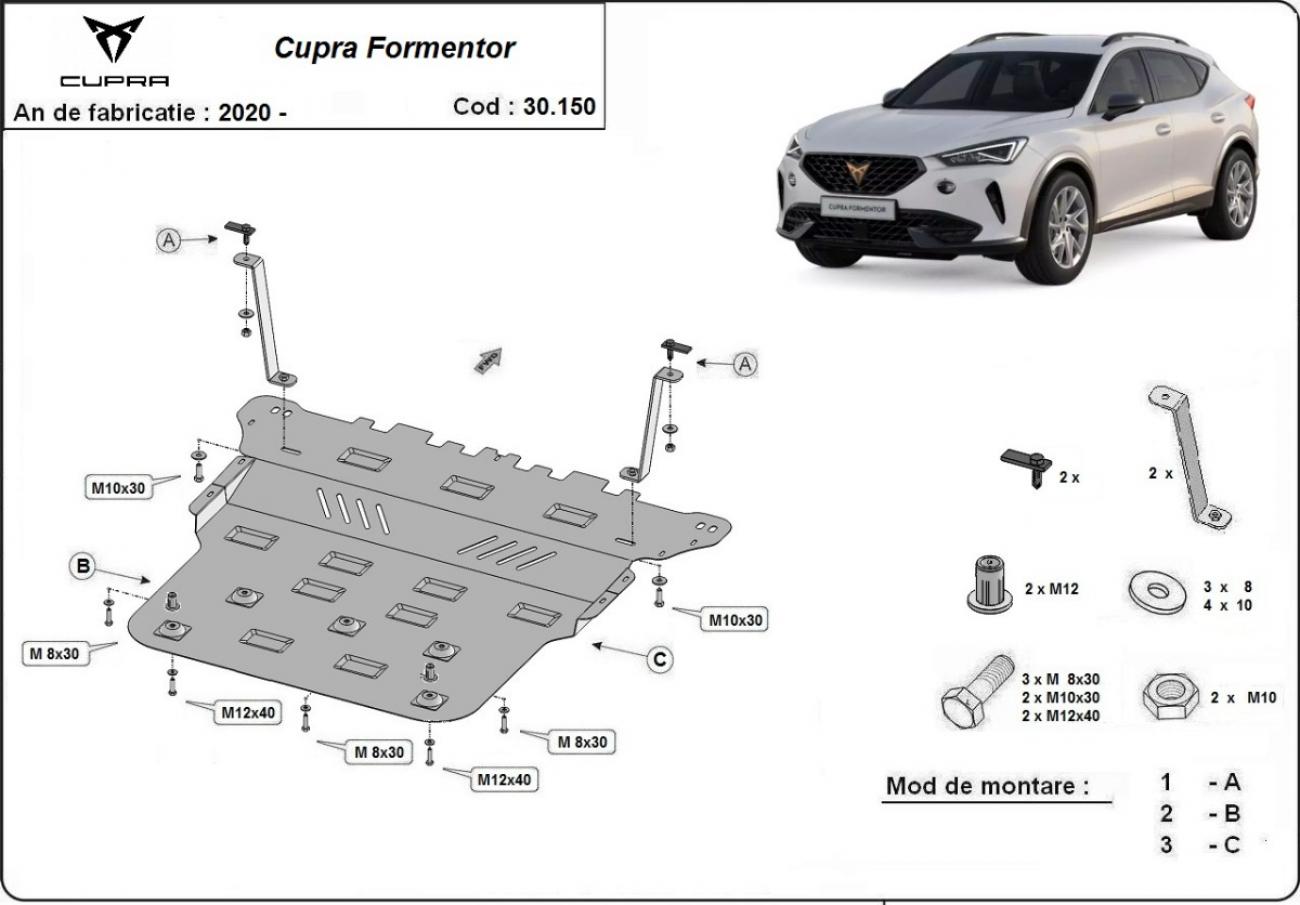 Engine skid plate Cupra Formentor - 2