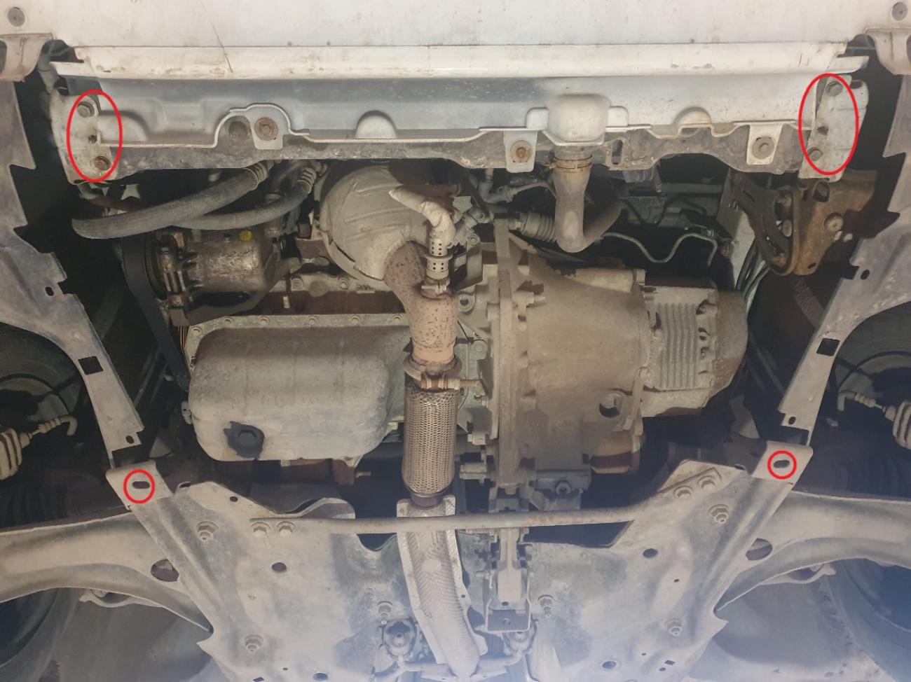 Engine and gearbox skid plate Citroen C-Elysee - 7