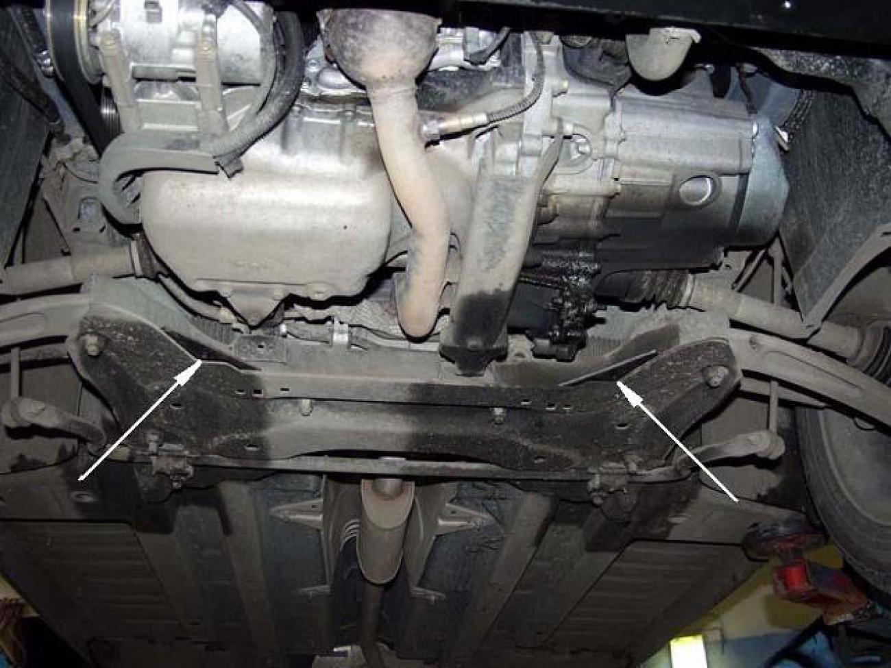Engine skid plate Peugeot 307 - 6