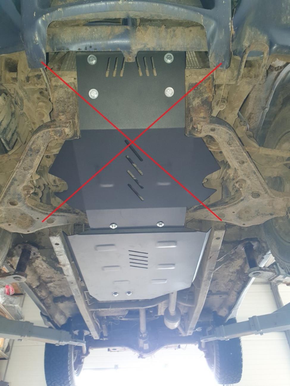 Gearbox skid plate for Suzuki Vitara - 3
