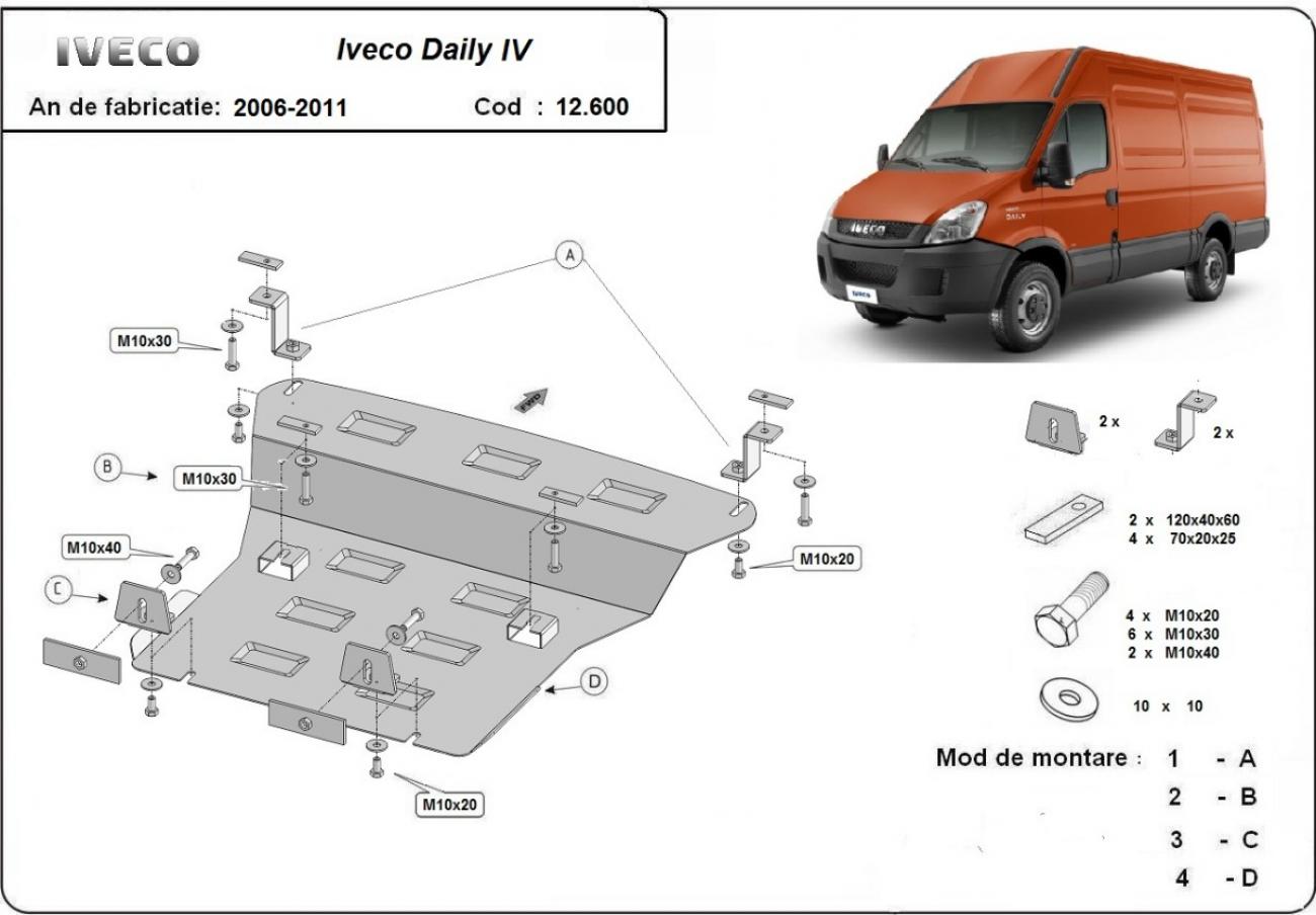 Engine skid plate Iveco Daily 4 - 2