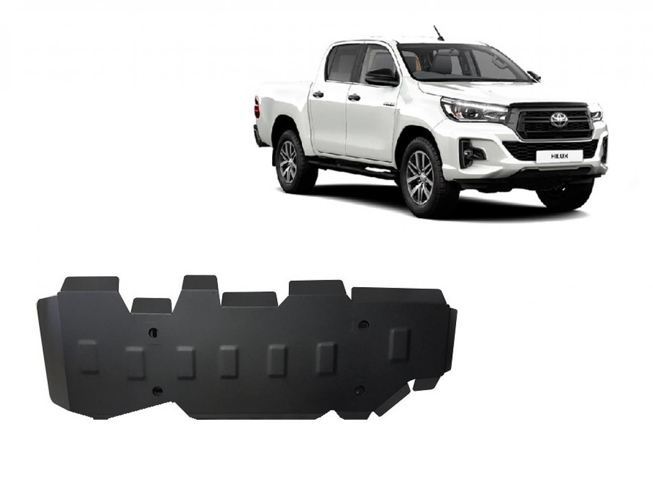 Fuel tank skid plate Toyota Hilux Invincible