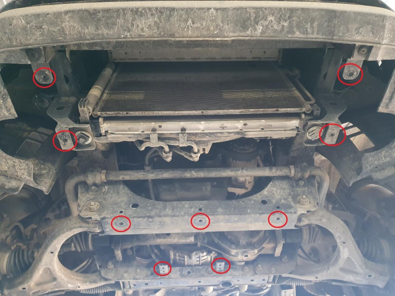Engine skid plate SsangYong Rexton - 3