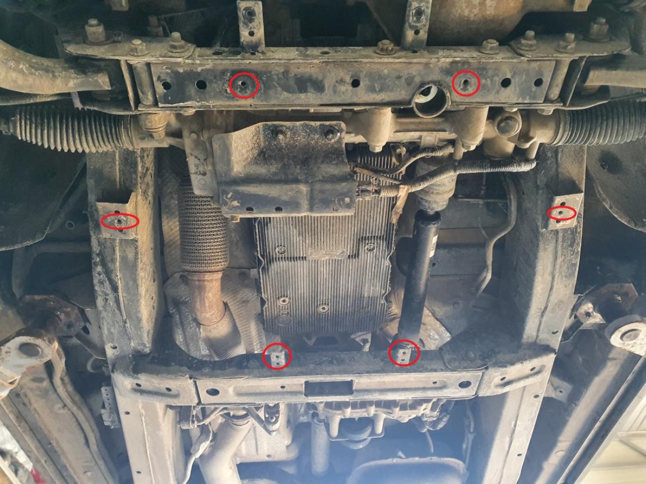 Gearbox skid plate for SsangYong Rexton - 3