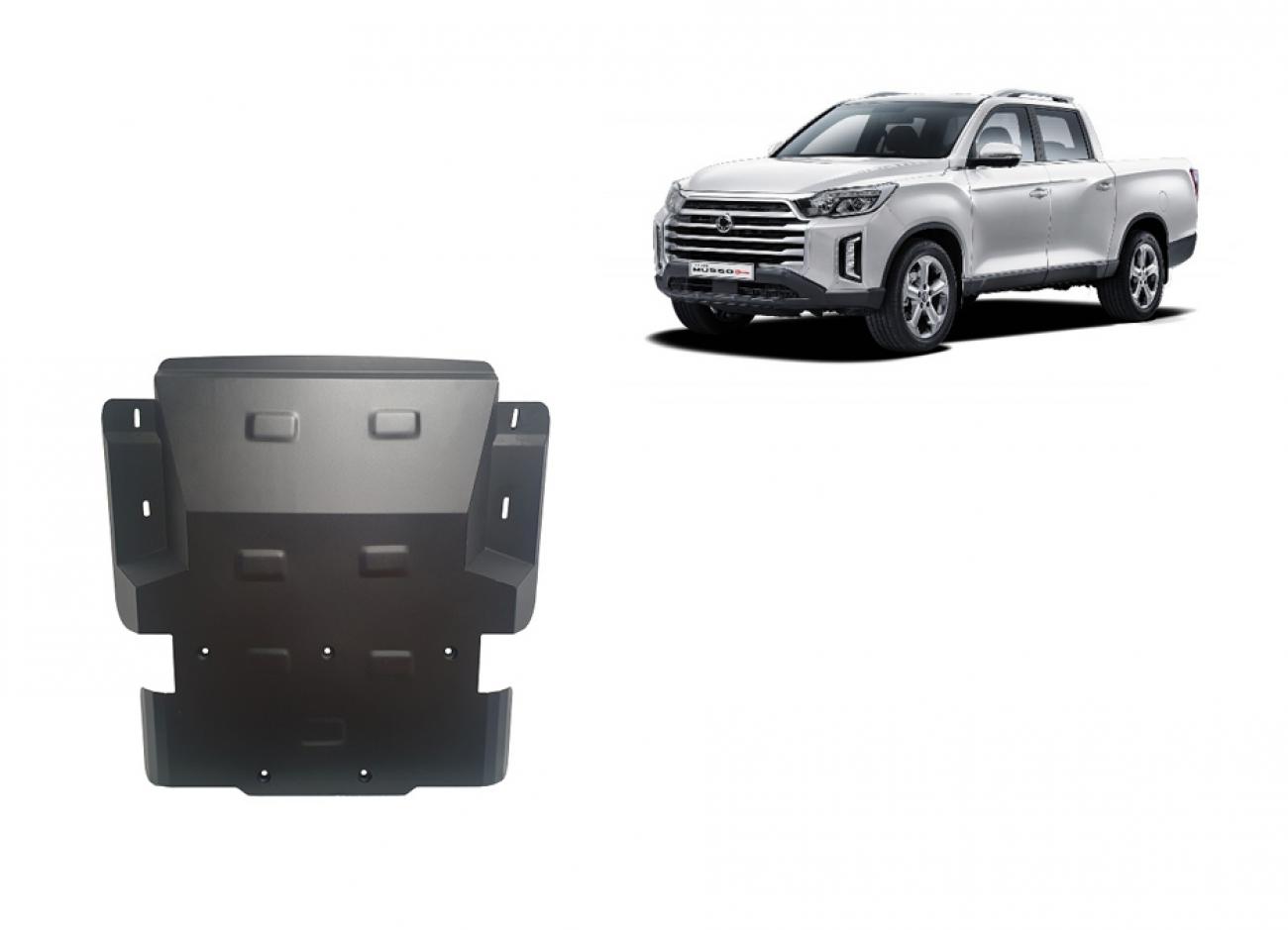 Engine skid plate Ssangyong Musso Grand