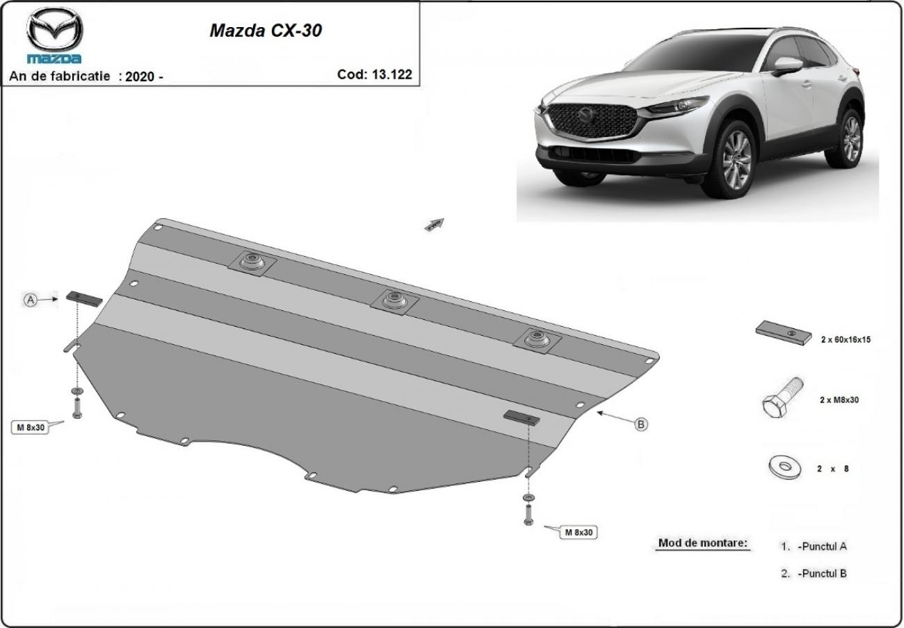 Engine skid plate Mazda CX-30 - 2