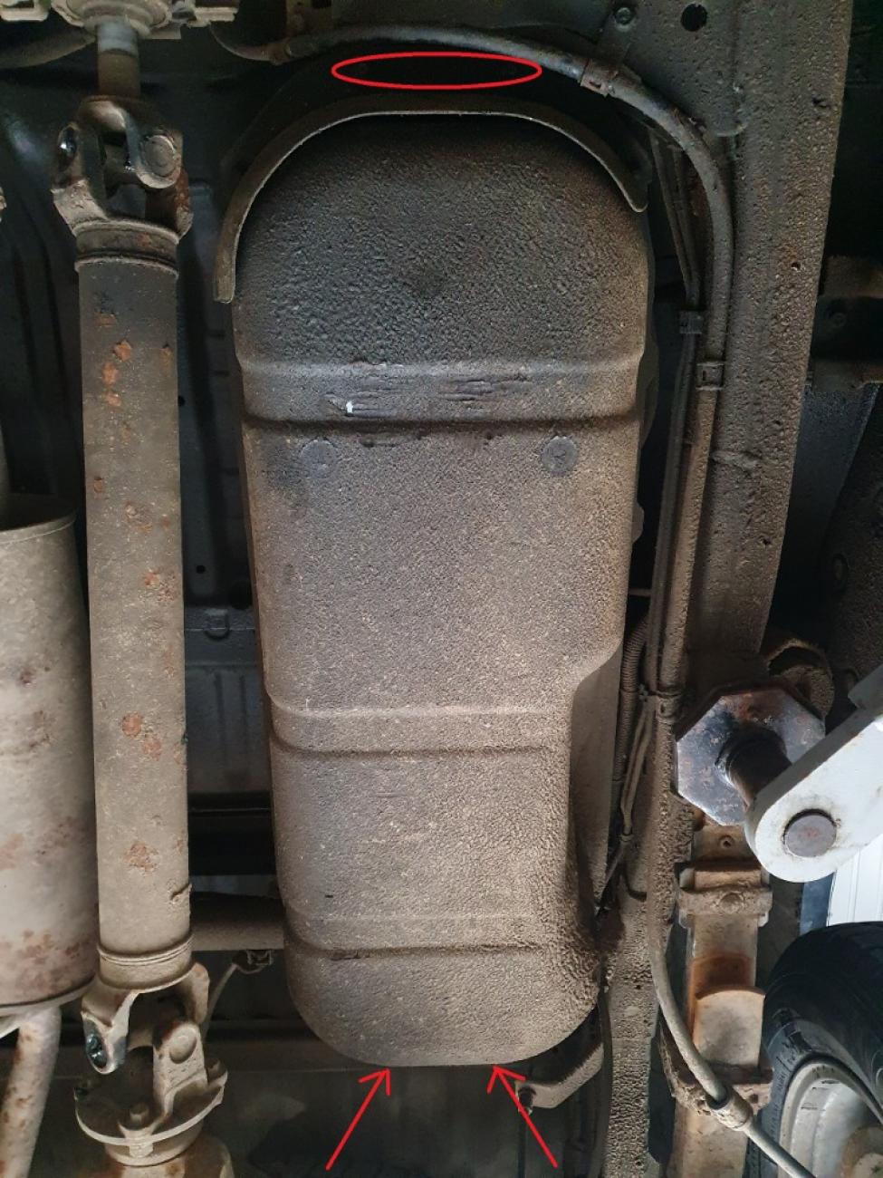 Fuel tank skid plate Mitsubishi L 200 - 4