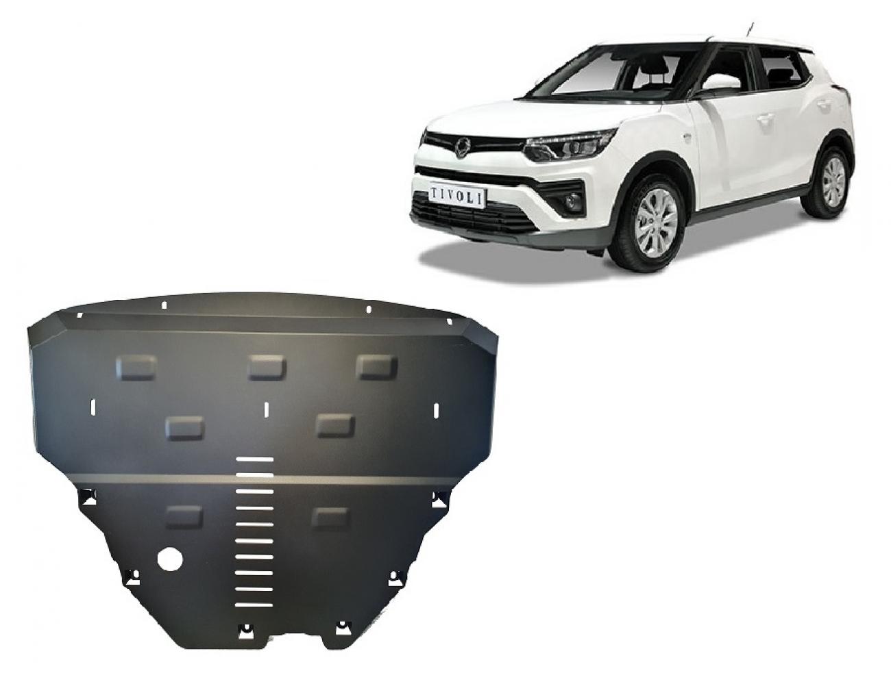 Engine skid plate metalic SsangYong Tivoli
