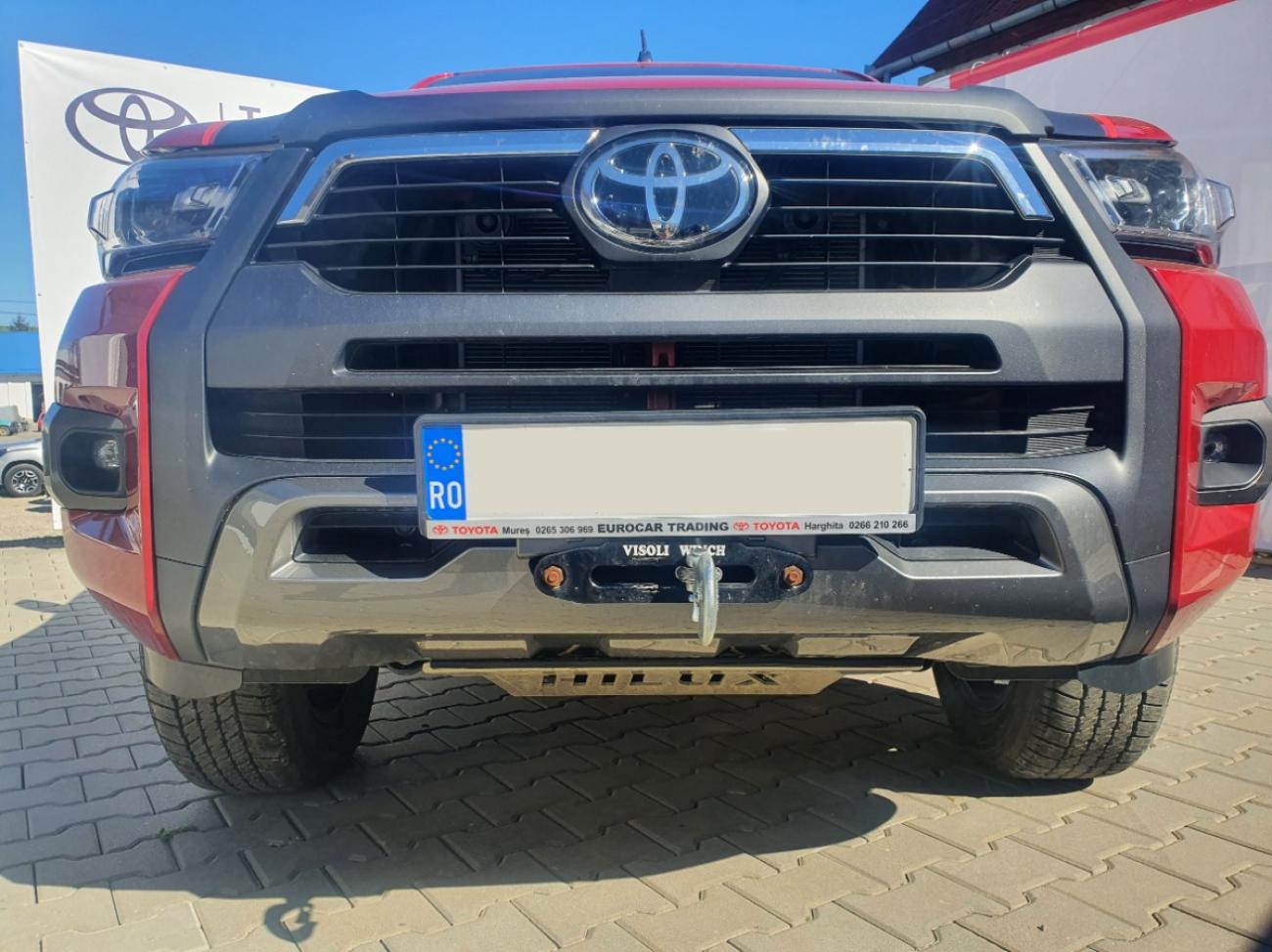 Cooler skid plate din aluminiu Toyota Hilux Revo - 7