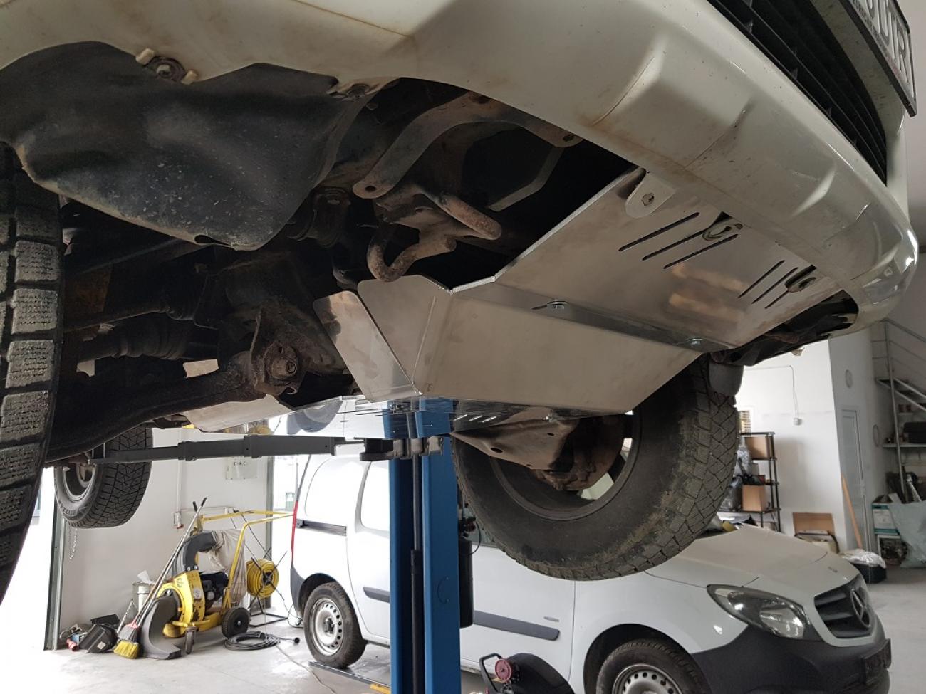 Cooler skid plate din aluminiu Toyota Hilux Revo - 5