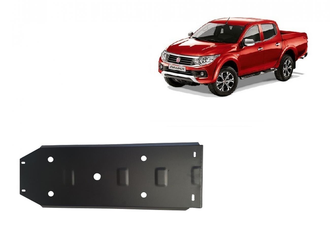 Fuel tank skid plate Fiat Fullback