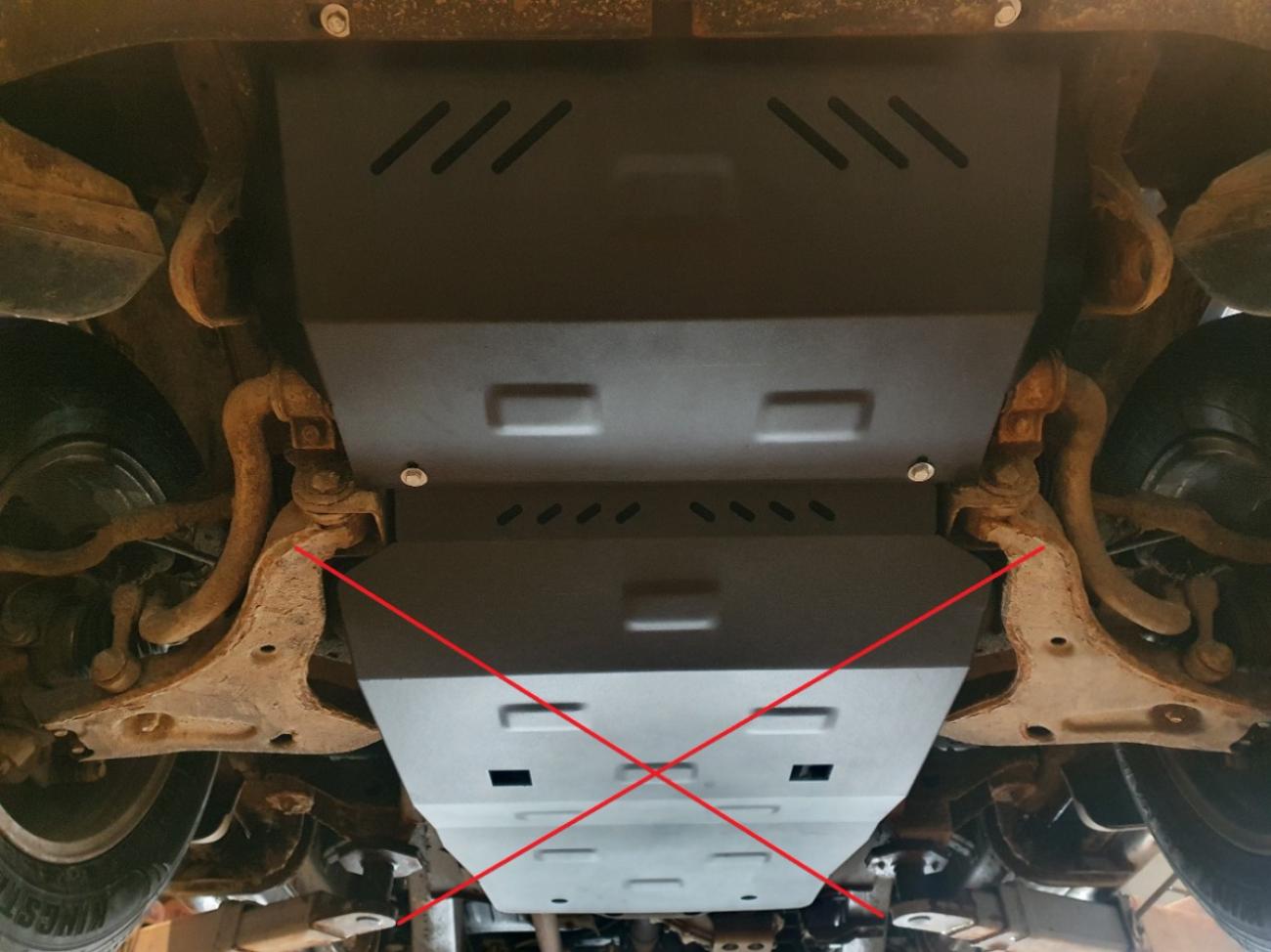 Cooler skid plate Fiat Fullback - 7
