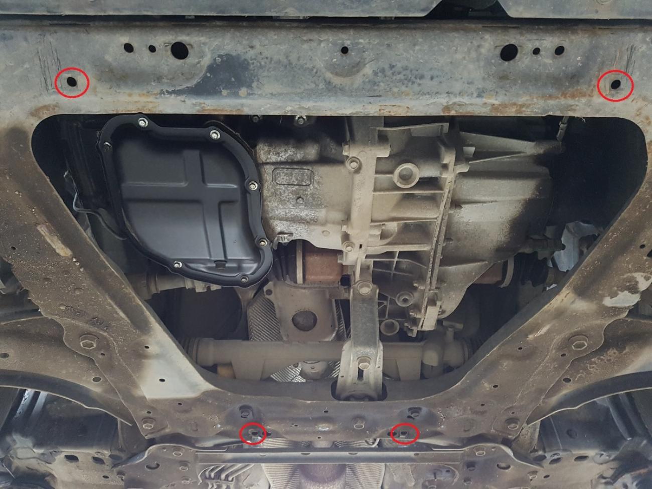 Engine skid plate Nissan Pulsar - 3