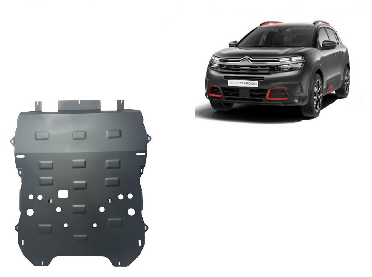 Engine skid plate Citroen C5 Aircross