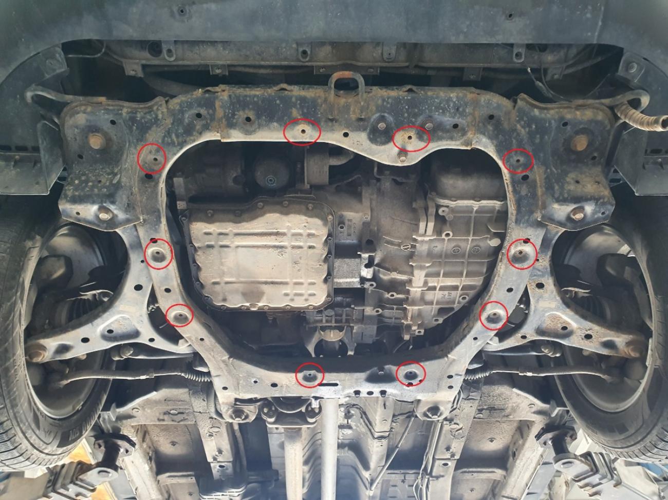 Engine skid plate Kia Sorento - 3