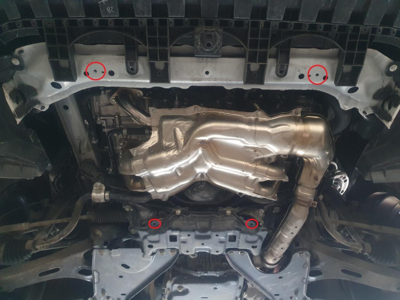 Engine skid plate Subaru Forester - 3