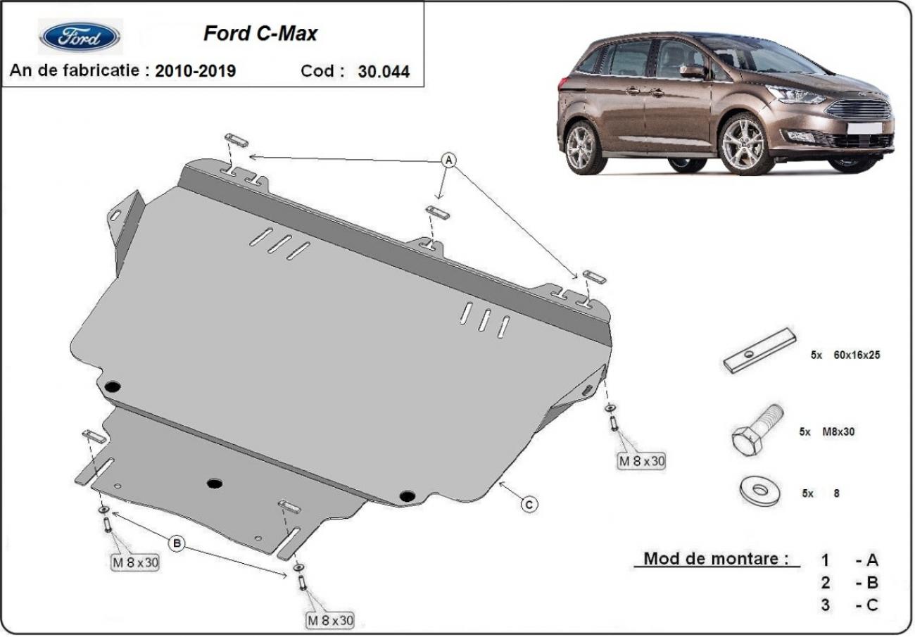 Engine skid plate Ford C - Max - 2