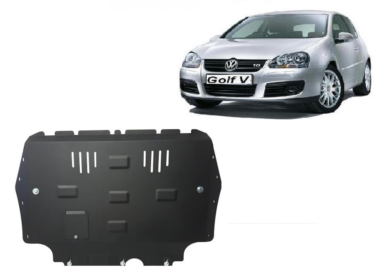 Engine skid plate VW Golf 5
