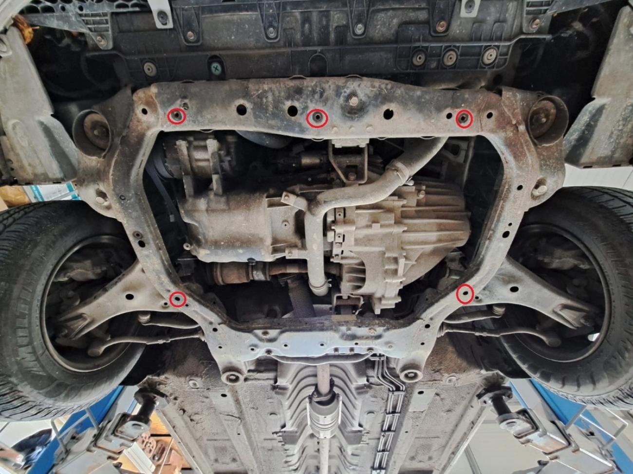 Engine skid plate Hyundai Verna - 4