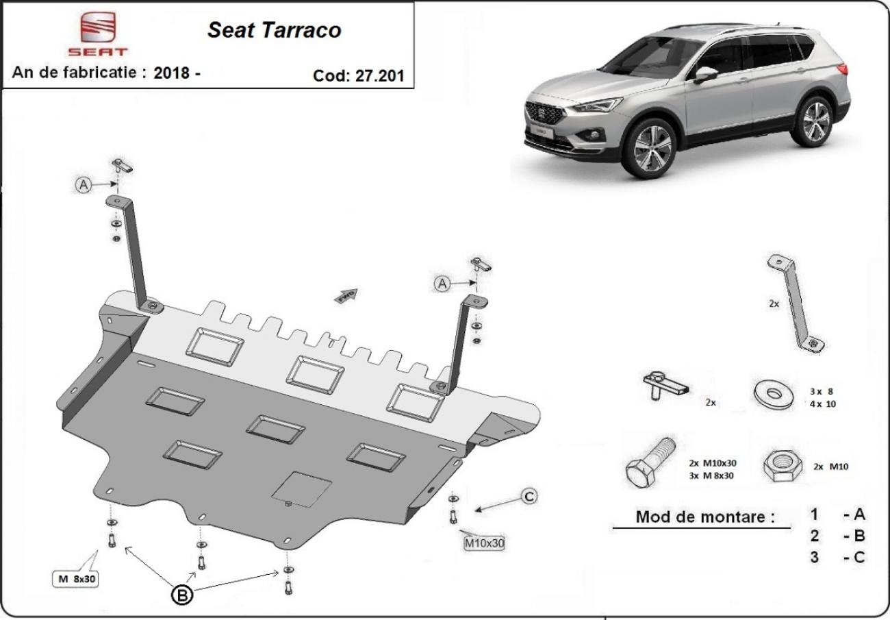 Engine skid plate Seat Tarraco - 2